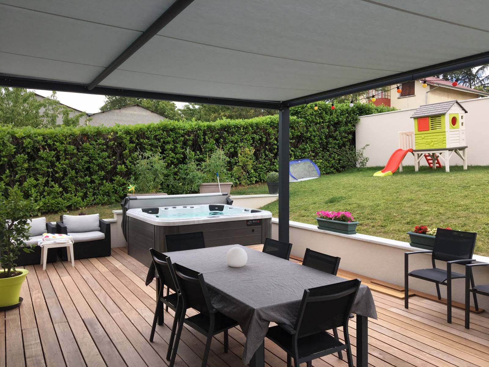 Am nagement espace  ext rieur terrasse  bois et composite 